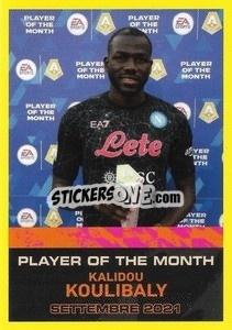 Cromo Kalidou Koulibaly (Napoli) - Calciatori 2021-2022 - Panini