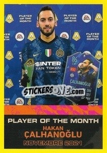 Sticker Hakan Calhanoglu - Novembre 2021 - Calciatori 2021-2022 - Panini