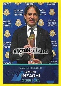 Sticker Simone Inzaghi - Dicembre 2021