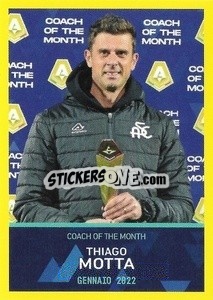 Sticker Thiago Motta - Gennaio 2022