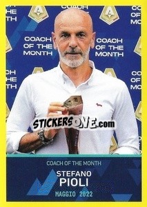 Cromo Stefano Pioli - Maggio 2022 - Calciatori 2021-2022 - Panini