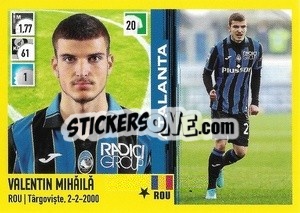 Cromo Valentin Mihaila (Atalanta) - Calciatori 2021-2022 - Panini