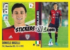 Cromo Daniele Baselli (Cagliari) - Calciatori 2021-2022 - Panini