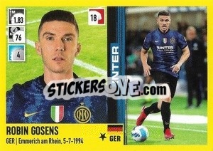 Sticker Robin Gosens (Inter) - Calciatori 2021-2022 - Panini