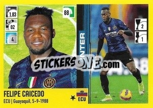 Cromo Felipe Caicedo (Inter)