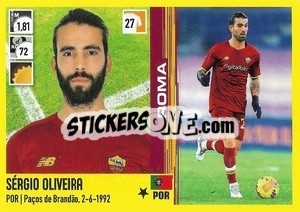 Figurina Sérgio Oliveira (Roma) - Calciatori 2021-2022 - Panini