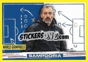 Sticker Marco Giampaolo (Sampdoria)