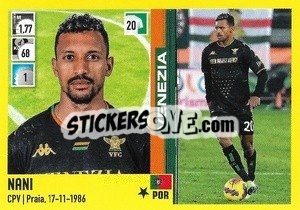 Sticker Nani (Venezia) - Calciatori 2021-2022 - Panini