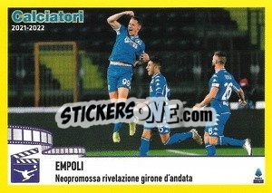 Sticker Team (Empoli) - Calciatori 2021-2022 - Panini