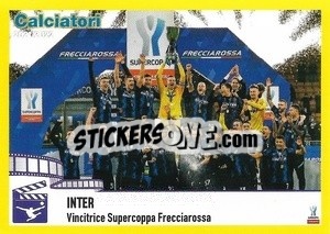 Figurina Team (Inter) - Calciatori 2021-2022 - Panini