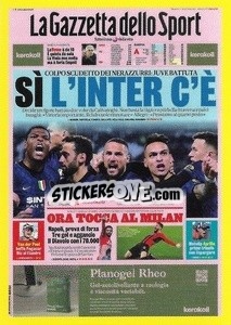Sticker Giornale - Sì L'Inter C'È