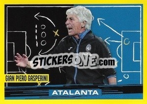 Figurina Gian Piero Gasperini - Calciatori 2021-2022 - Panini