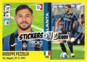 Cromo Giuseppe Pezzella - Calciatori 2021-2022 - Panini