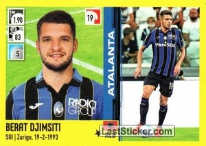 Sticker Berat Djimsiti - Calciatori 2021-2022 - Panini