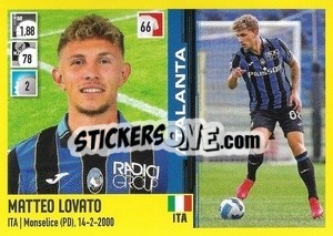 Figurina Matteo Lovato - Calciatori 2021-2022 - Panini