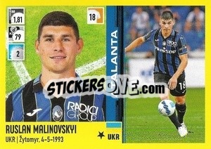 Sticker Ruslan Malinovskyi - Calciatori 2021-2022 - Panini