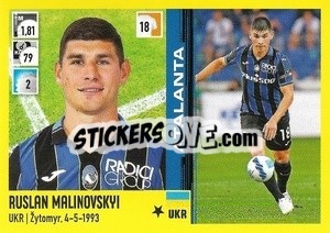 Figurina Ruslan Malinovskyi - Calciatori 2021-2022 - Panini