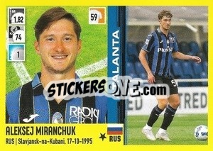 Figurina Aleksei Miranchuk - Calciatori 2021-2022 - Panini