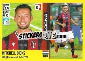 Sticker Mitchell Dijks - Calciatori 2021-2022 - Panini