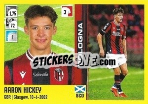 Sticker Aaron Hickey - Calciatori 2021-2022 - Panini