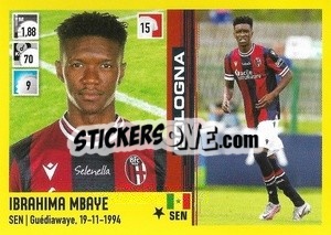 Cromo Ibrahima Mbaye - Calciatori 2021-2022 - Panini