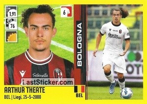 Sticker Arthur Theate - Calciatori 2021-2022 - Panini