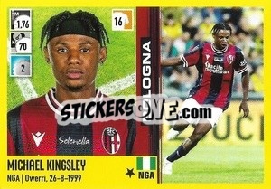 Cromo Michael Kingsley - Calciatori 2021-2022 - Panini