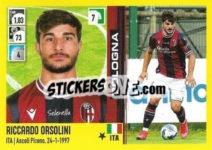 Sticker Riccardo Orsolini - Calciatori 2021-2022 - Panini