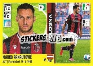 Figurina Marko Arnautovic - Calciatori 2021-2022 - Panini