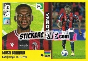 Cromo Musa Barrow - Calciatori 2021-2022 - Panini