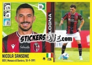 Figurina Nicola Sansone - Calciatori 2021-2022 - Panini