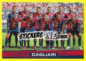 Sticker Cagliari (Casteddu) - Calciatori 2021-2022 - Panini