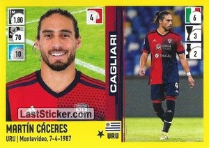 Sticker Martín Cáceres - Calciatori 2021-2022 - Panini