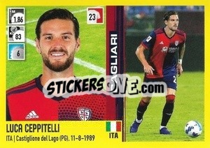 Figurina Luca Ceppitelli - Calciatori 2021-2022 - Panini