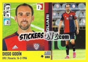 Sticker Diego Godín - Calciatori 2021-2022 n. 70 - Panini