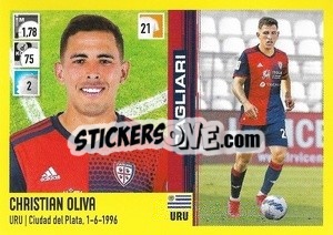 Sticker Christian Oliva - Calciatori 2021-2022 - Panini