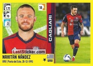 Sticker Nahitan Nández - Calciatori 2021-2022 - Panini