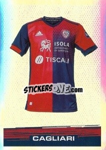 Cromo Cagliari (Maglia Home) - Calciatori 2021-2022 - Panini