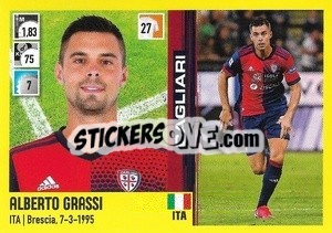 Figurina Alberto Grassi - Calciatori 2021-2022 - Panini