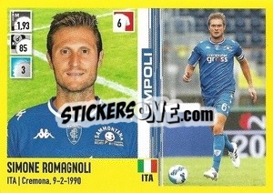 Sticker Simone Romagnoli