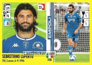 Figurina Sebastiano Luperto - Calciatori 2021-2022 - Panini