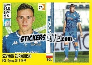 Sticker Szymon Zurkowski - Calciatori 2021-2022 n. 95 - Panini