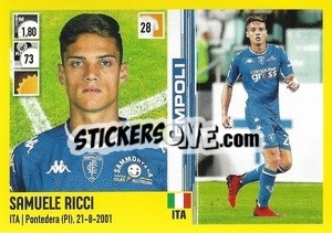Sticker Samuele Ricci - Calciatori 2021-2022 - Panini