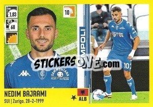 Cromo Nedim Bajrami - Calciatori 2021-2022 - Panini