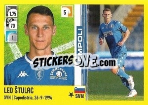 Sticker Leo Štulac - Calciatori 2021-2022 - Panini