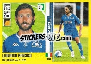 Sticker Leonardo Mancuso - Calciatori 2021-2022 - Panini