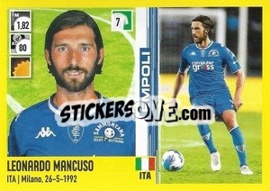 Cromo Leonardo Mancuso - Calciatori 2021-2022 - Panini