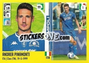 Sticker Andrea Pinamonti - Calciatori 2021-2022 - Panini