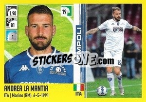 Sticker Andrea La Mantia - Calciatori 2021-2022 - Panini