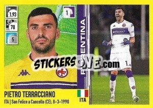 Cromo Pietro Terracciano - Calciatori 2021-2022 - Panini